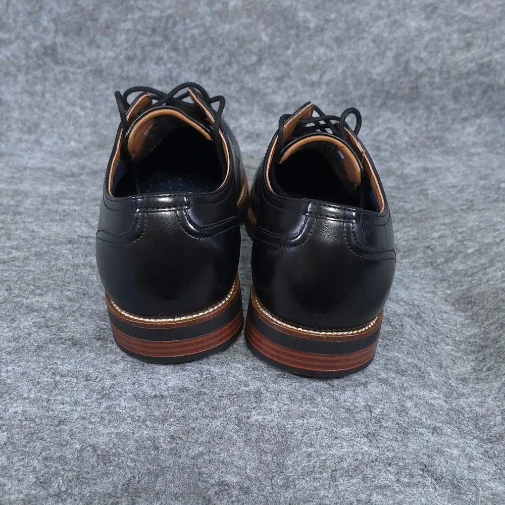 Dockers Men's Belson Black Leather Dress Shoes Supreme Comfort size 8.5 M